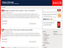 Tablet Screenshot of europe.blog.sacd.fr
